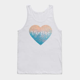 Ukraine in my Heart Tank Top